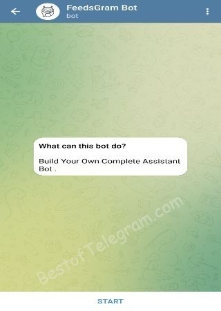 FeedsGramBot bot step 1