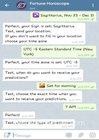 FortuneHoroscopeBot step 2