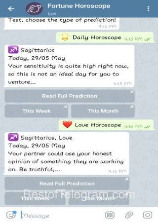 FortuneHoroscopeBot step 3