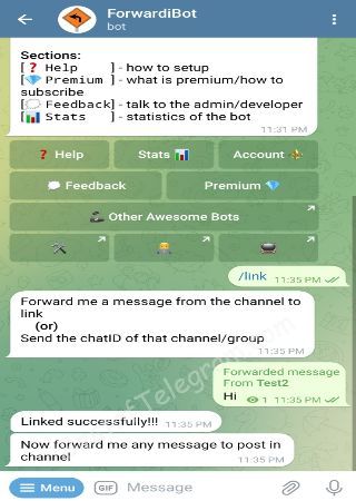 ForwardiBot bot step 3