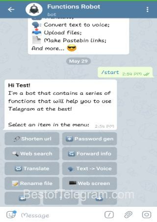 FunctionsRobot step 2