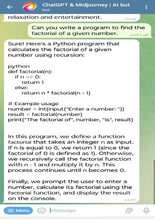 GPT4Telegrambot bot step 2