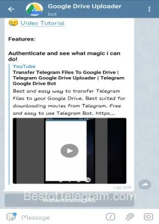 Google Drive Uploader preview 2