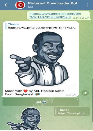 GoPinterestBot bot step 2