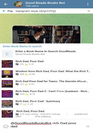 GoodReadsBooksBot bot step 2