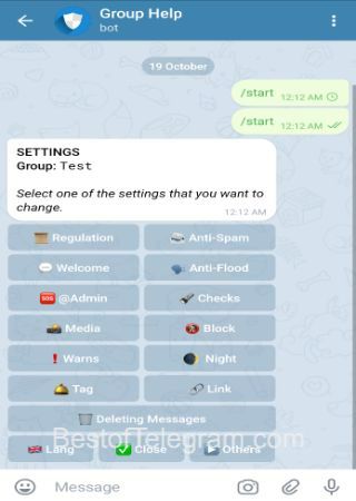 GroupHelpBot step 4