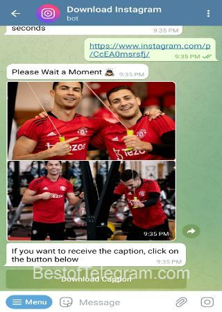 IgSavesBot bot step 2