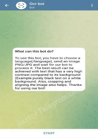 Ocr bot (Image to Text) preview 1
