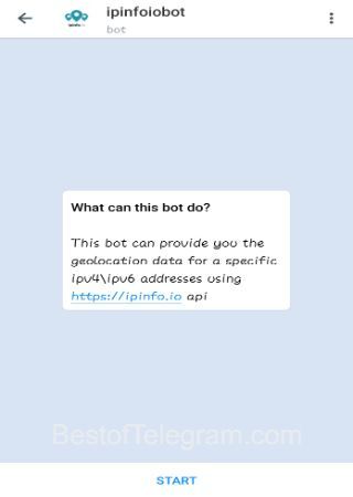 IpinfoioBot step 1