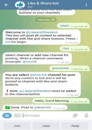 Likeandsharebot bot step 4