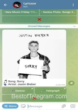 LyricsorBot bot step 3