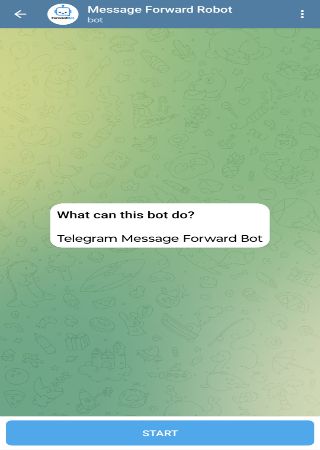MessageForwardRobot bot step 1