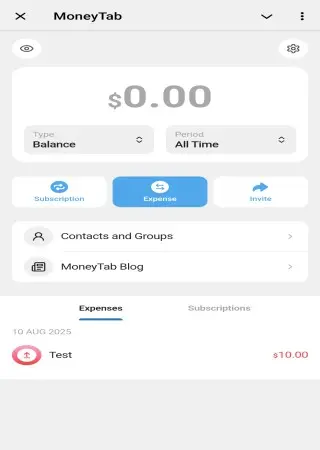 Money Tab preview 2