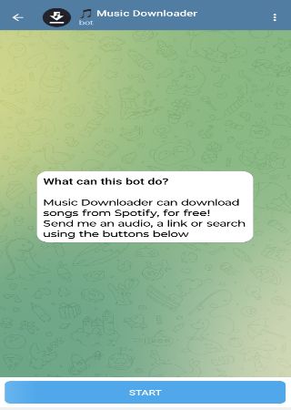 MusicDownloaderRobot bot step 1