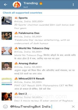 NowTrendingBot step 6