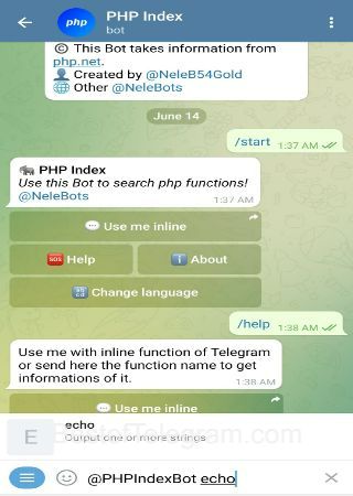 PHPIndexBot bot step 2