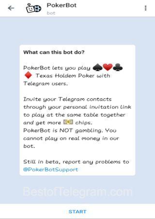 PokerBot step 1