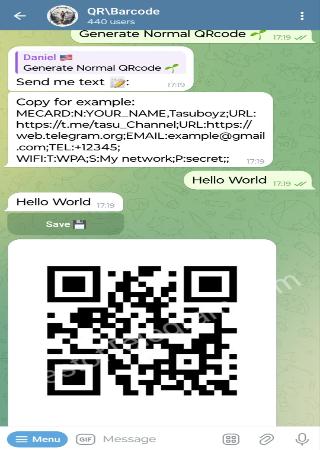 QR_TasuBot bot step 2