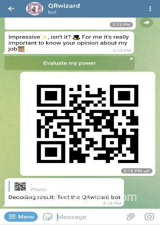 QR_Wizardbot bot step 3