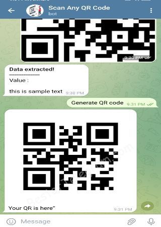 ScanAnyQRbot bot step 3