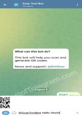 Scan Tool Bot preview 2