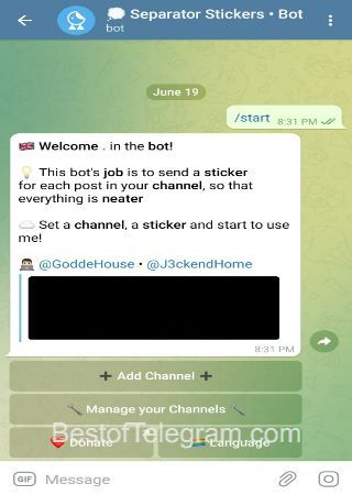 SeparatorStickersBot bot step 1 