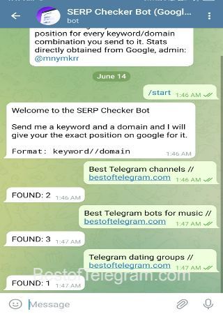 SerpCheckerBot bot step 2