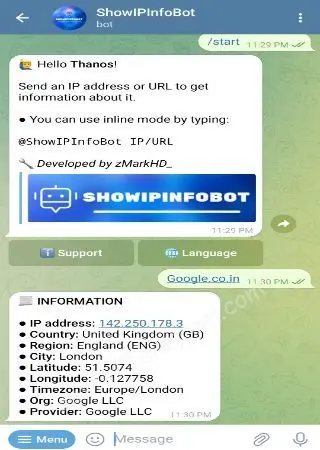 Show IP Info preview 2