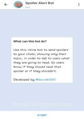 SpoilerzBot step 1