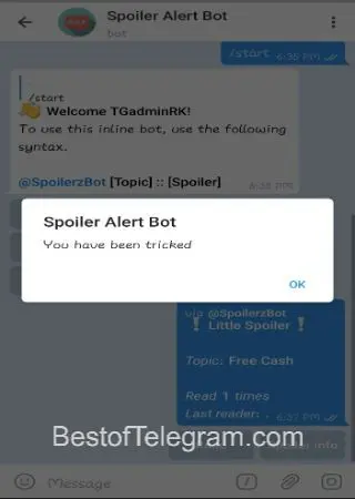 Spoiler Alert Bot preview 4
