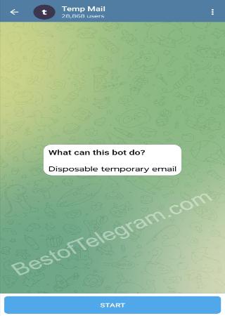 TempMailBot step 1