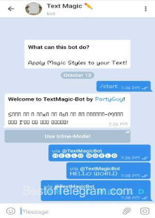 TextMagicBot step 3