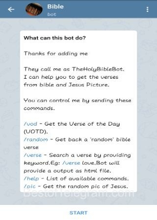 TheHolyBibleBot step 1