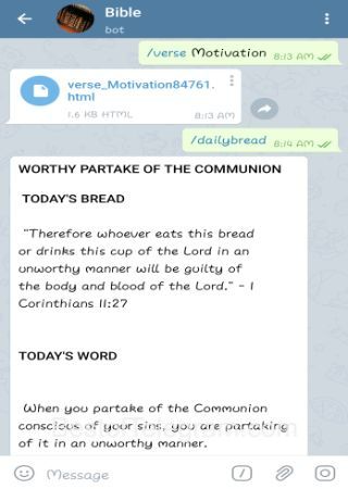 TheHolyBibleBot step 3