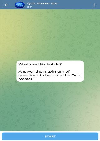 TheQuizMasterBot bot step 1
