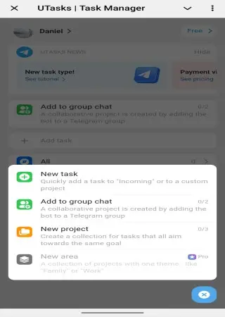 UTasks | Task Manager preview 2