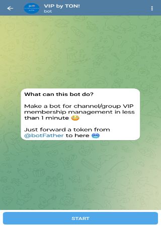 VIPbyTONbot bot step 1