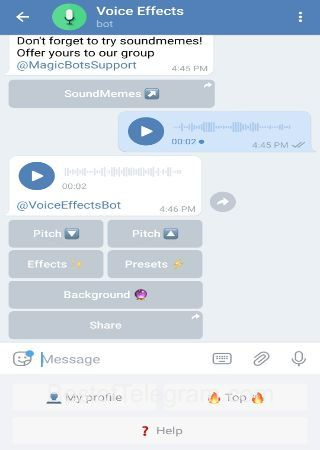 VoiceEffectsBot step 2