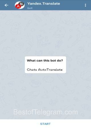 YTranslateBot bot step 1 