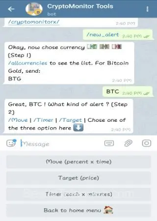 CryptoMonitor Tools preview 2