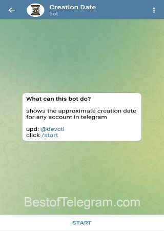 creationdatebot bot step 1 