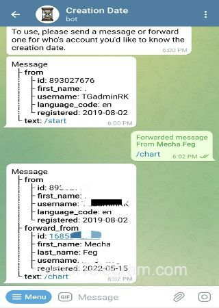 creationdatebot bot step 2