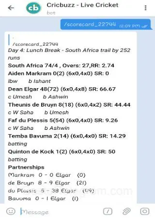 Cricbuzz - Live Cricket preview 3