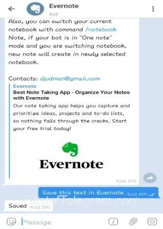 Evernote preview 3