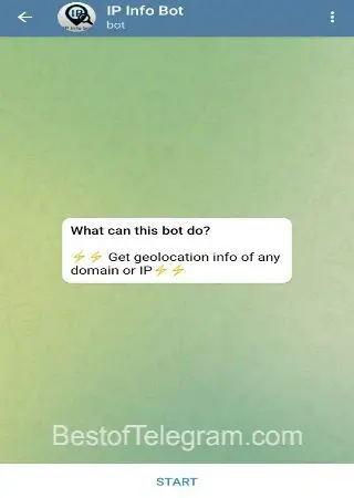 IP Info Bot preview 1