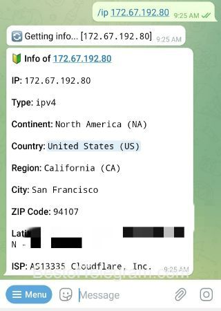 iplookup_bot bot step 3