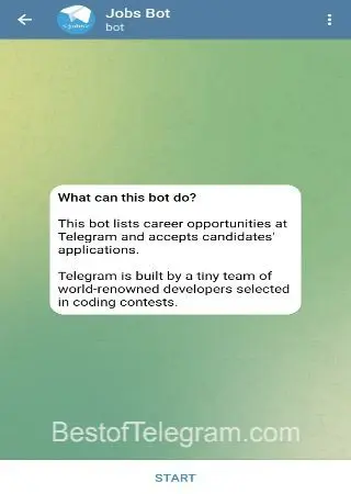 Telegram Jobs preview 1