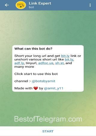 link_expertBot bot step 1