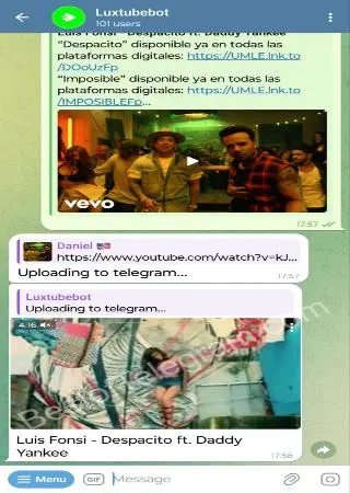 Luxtubebot preview 3