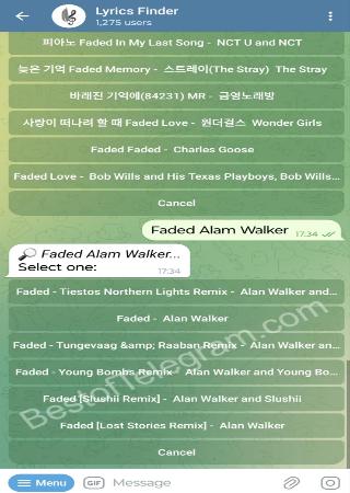 lyricfindrobot bot step 2